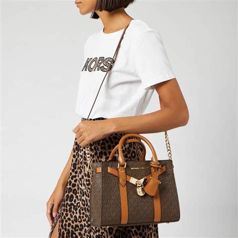 michael kors hamilton satchel|michael kors nouveau hamilton.